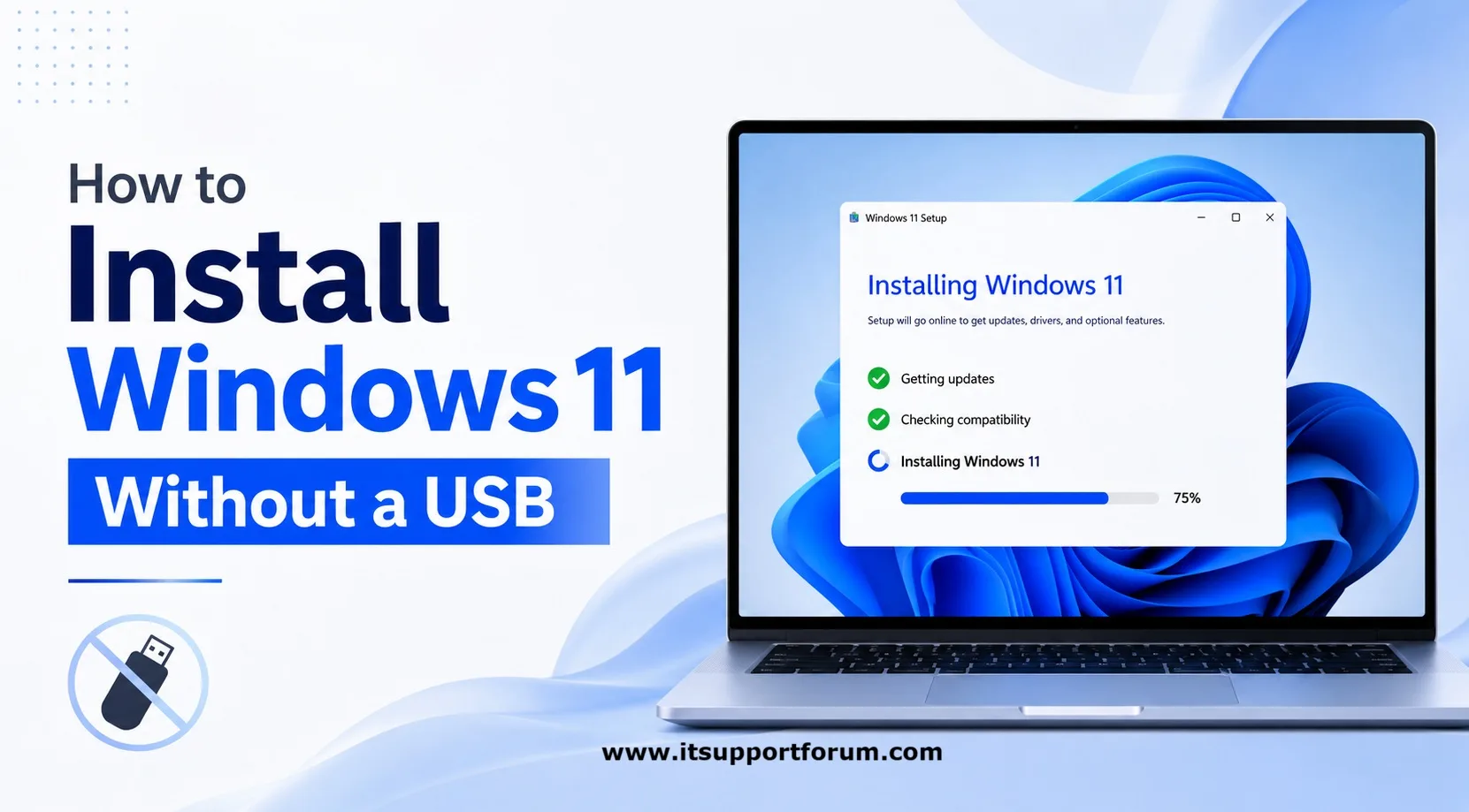 How to install Windows 11 without a USB (Direct from HHD)
