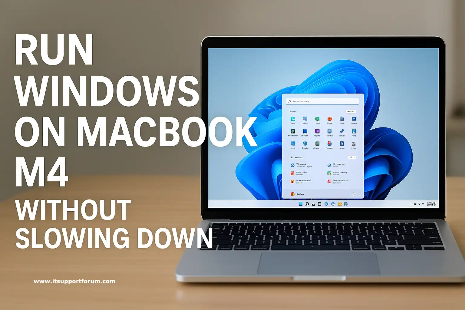How to Run Windows on Mac M4 Without Slowdown