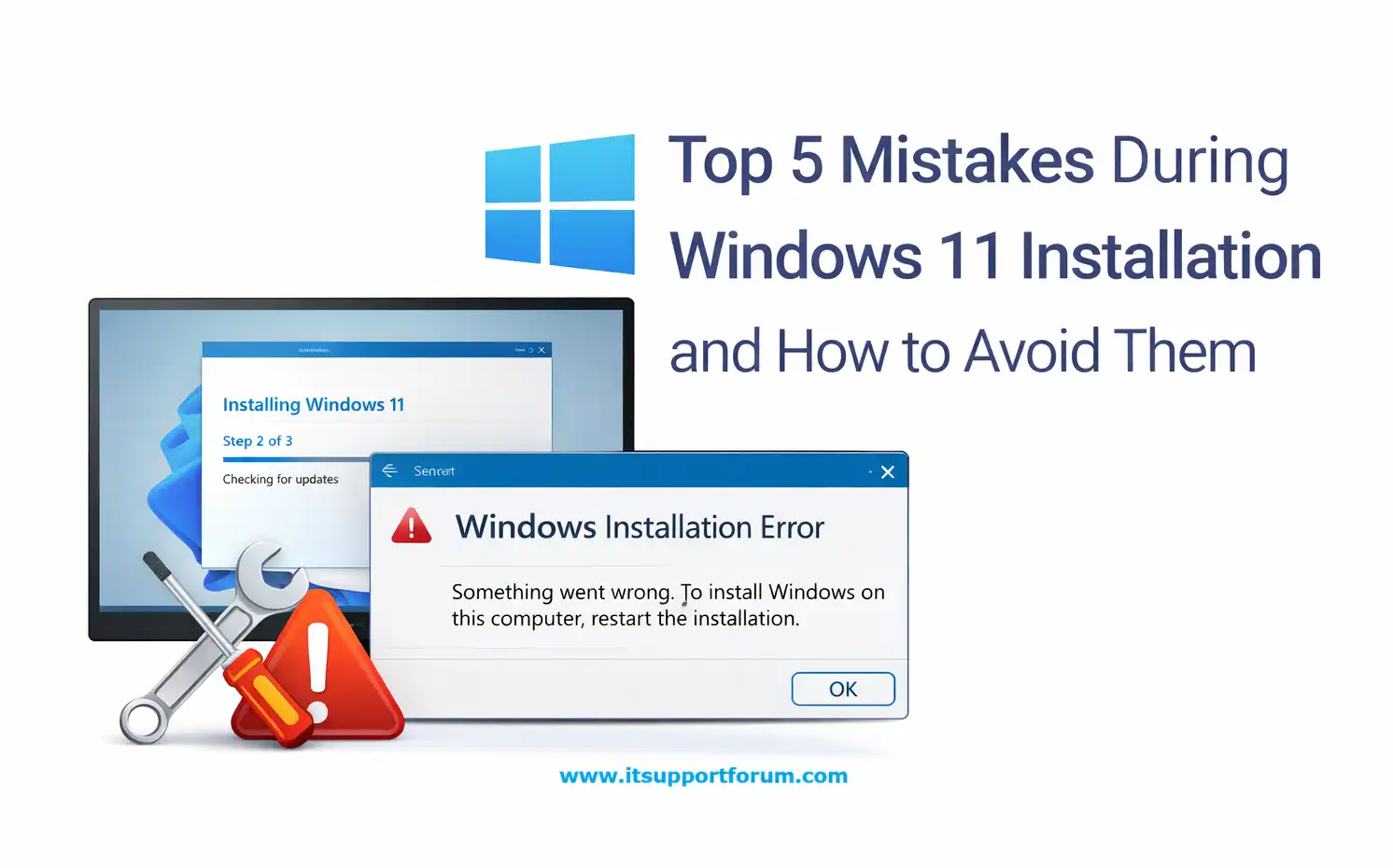 Top 5 Mistakes During Windows 11 Installation and How to Avoid Them
