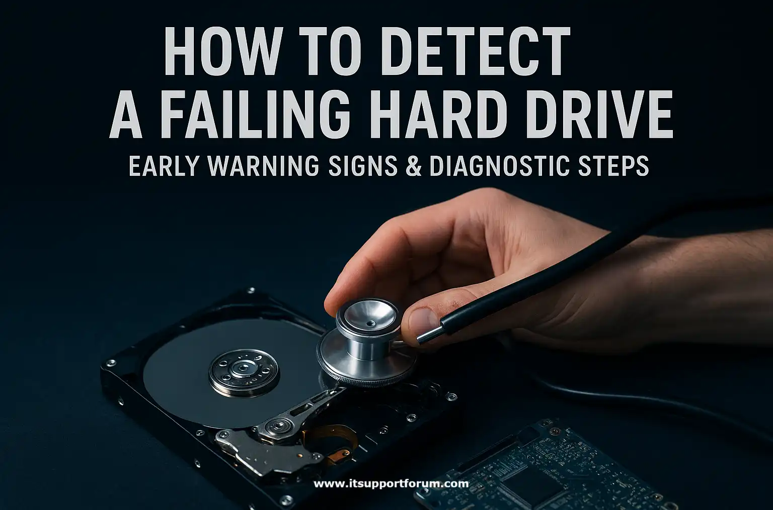How to Detect a Failing Hard Drive: Early Warning Signs and Diagnostic Steps