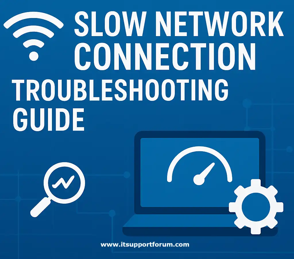 Slow Network Connection Troubleshooting Guide
