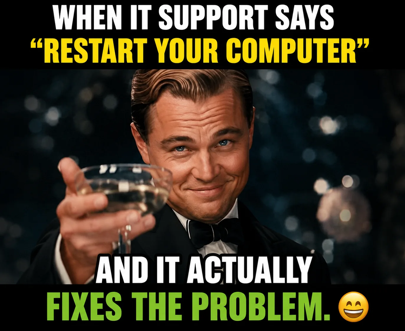 Sometimes the simplest fix is still undefeated 😂